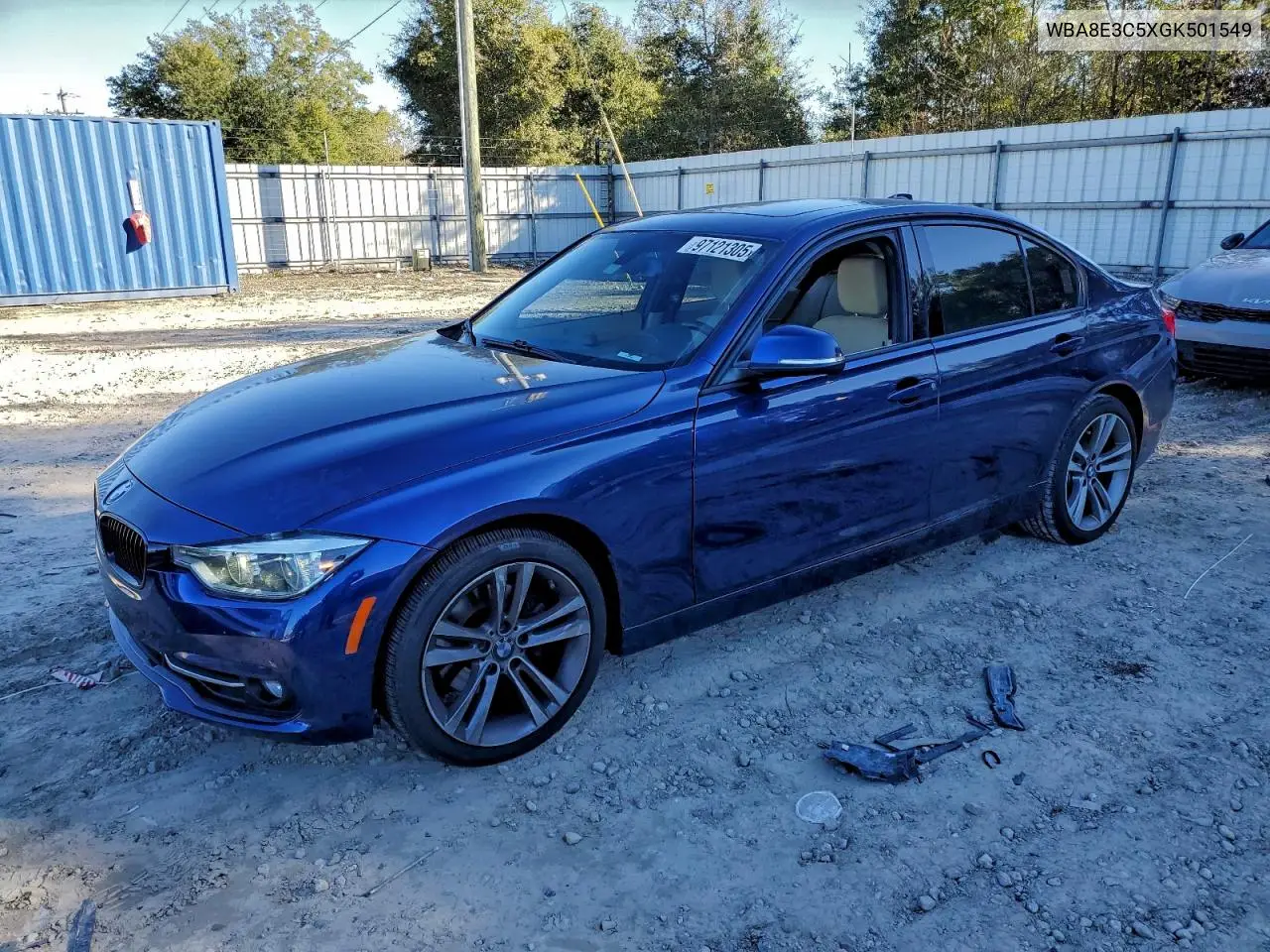 WBA8E3C5XGK501549 2016 BMW 328 Xi Sulev