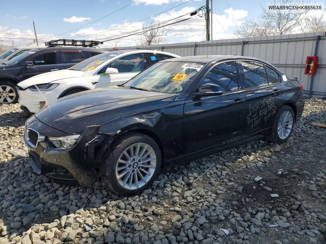 WBA8B9C35HK885638 2017 BMW 330 I