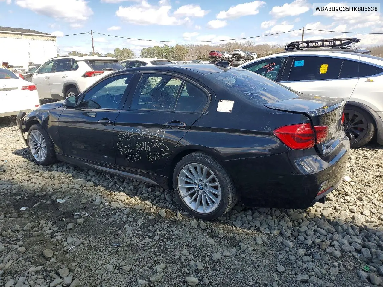WBA8B9C35HK885638 2017 BMW 330 I