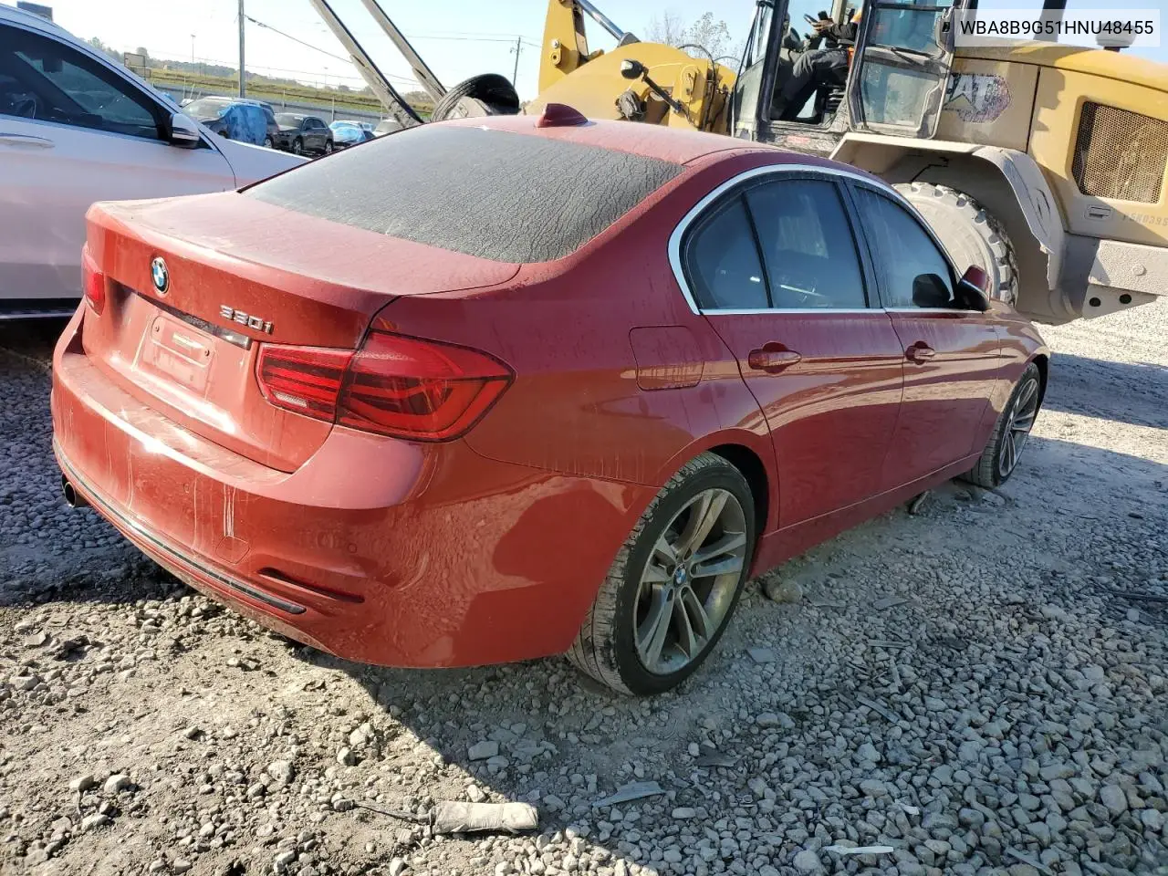 WBA8B9G51HNU48455 2017 BMW 330 I