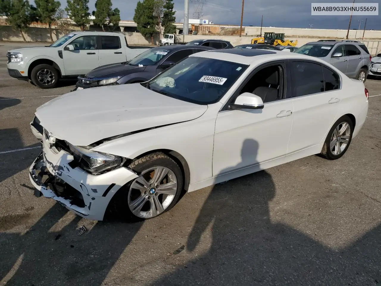 WBA8B9G3XHNU55659 2017 BMW 330 I