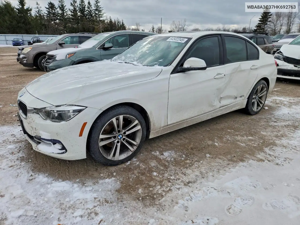 WBA8A3C37HK692763 2017 BMW 320 Xi