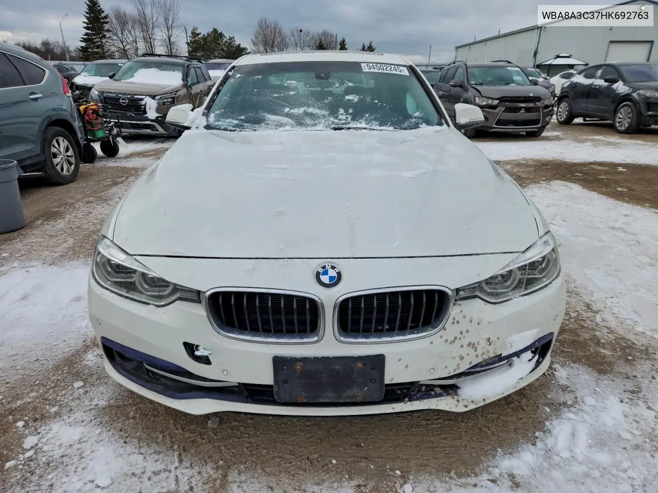 WBA8A3C37HK692763 2017 BMW 320 Xi