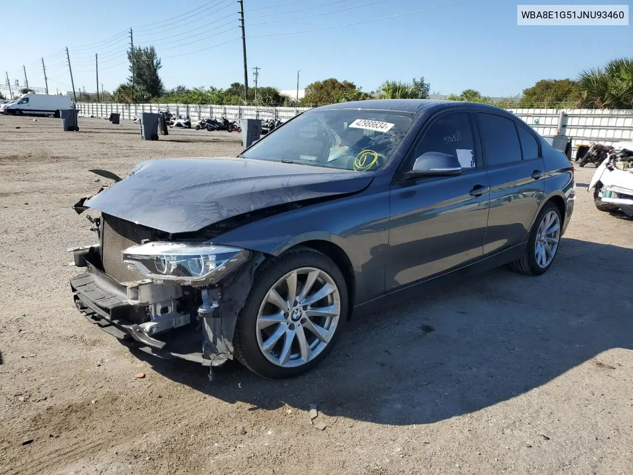 WBA8E1G51JNU93460 2018 BMW 320 I
