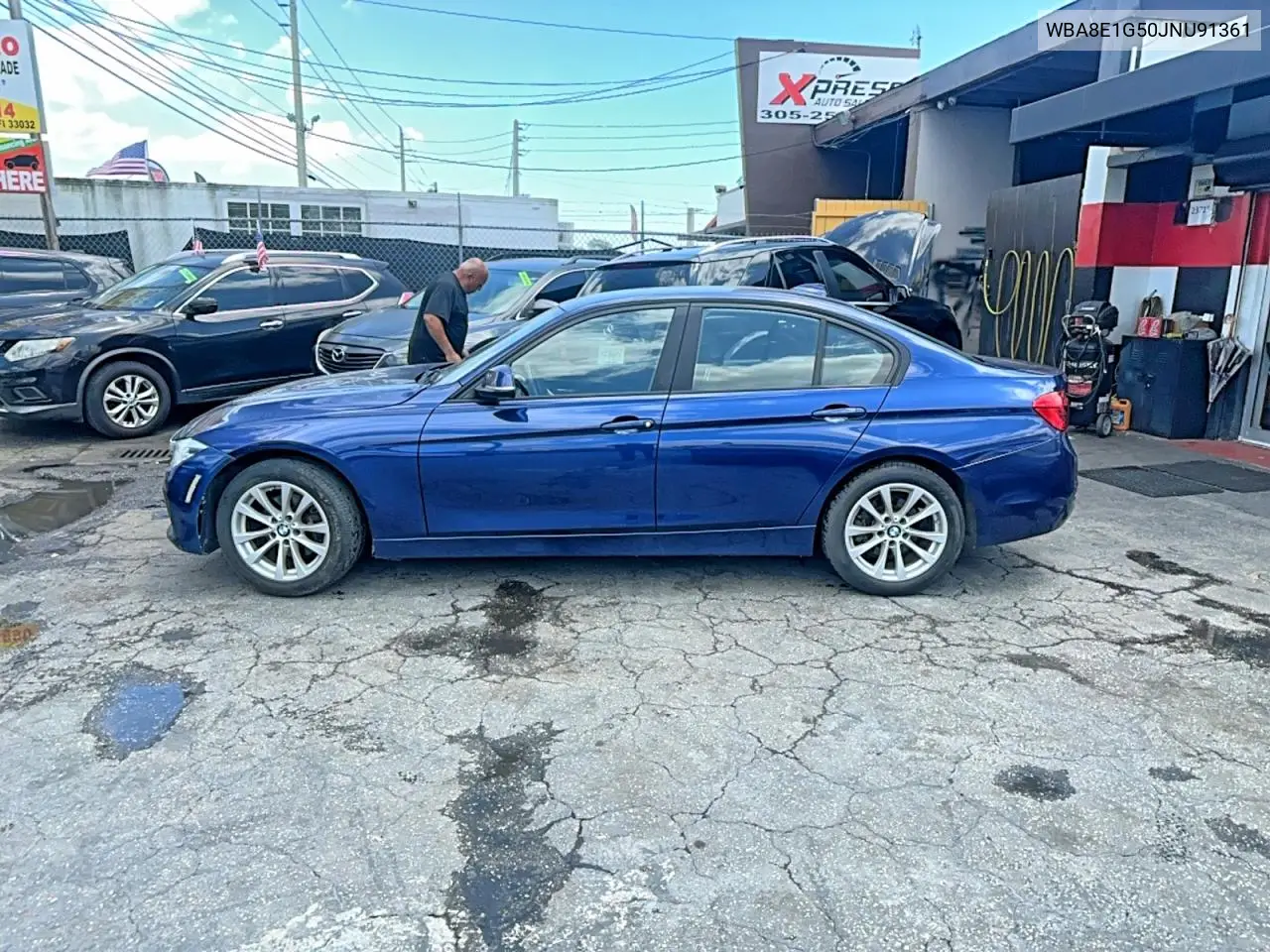 WBA8E1G50JNU91361 2018 BMW 320 I