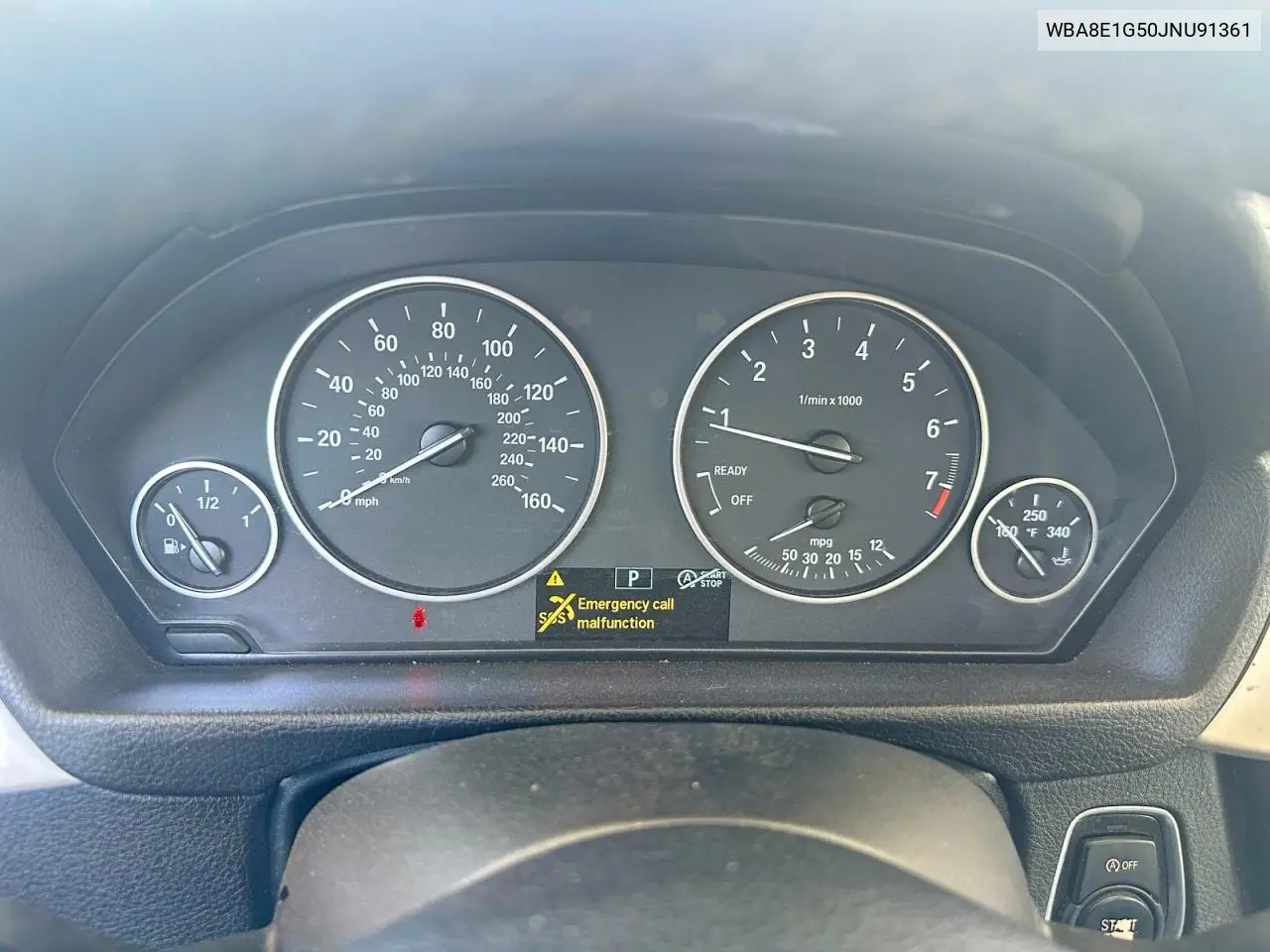WBA8E1G50JNU91361 2018 BMW 320 I