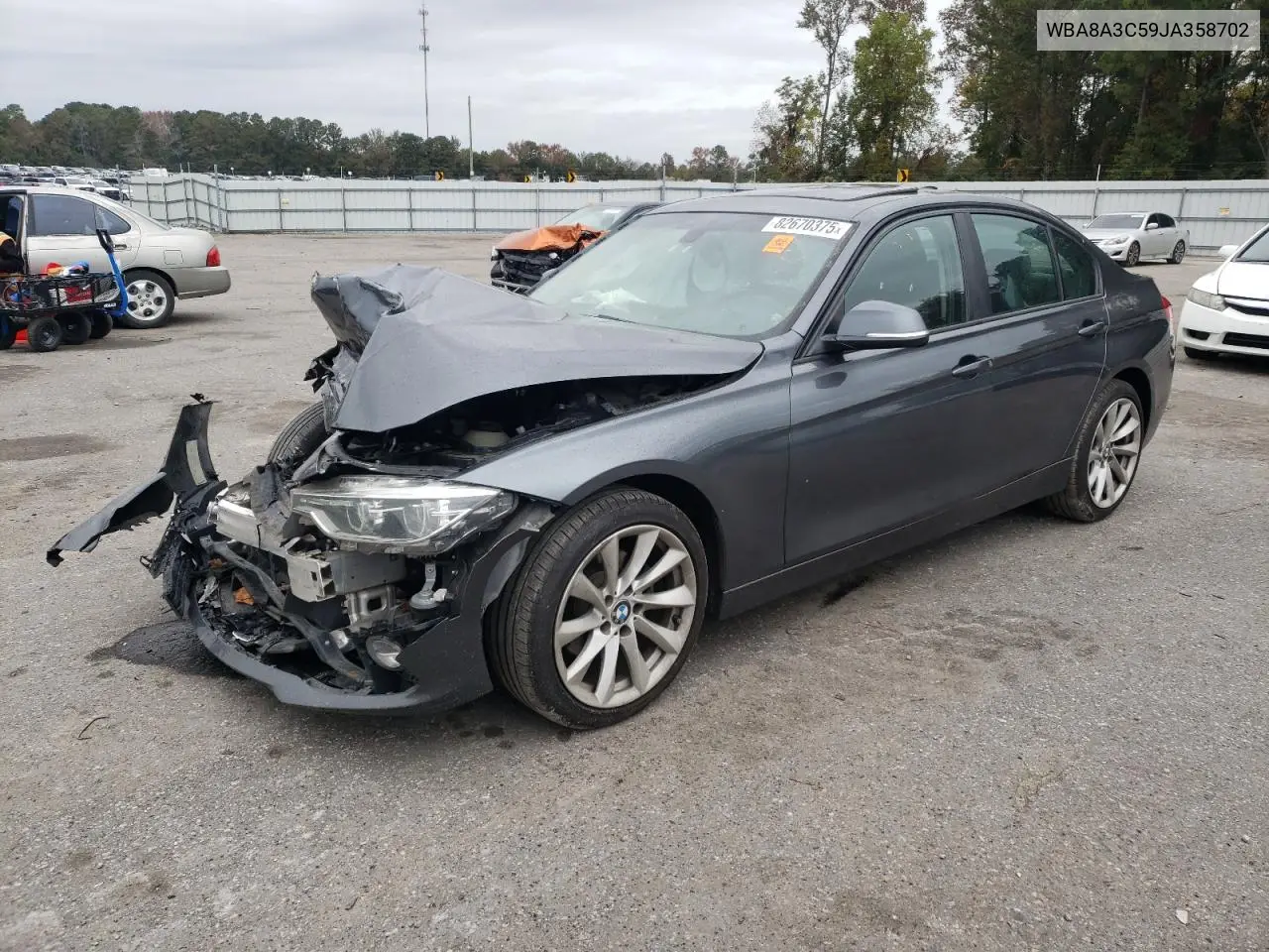 WBA8A3C59JA358702 2018 BMW 320 Xi