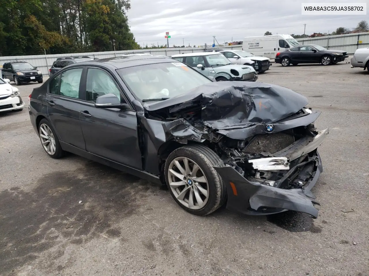 WBA8A3C59JA358702 2018 BMW 320 Xi