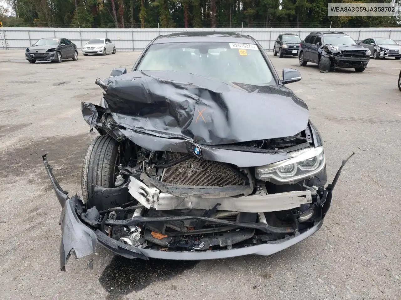 WBA8A3C59JA358702 2018 BMW 320 Xi