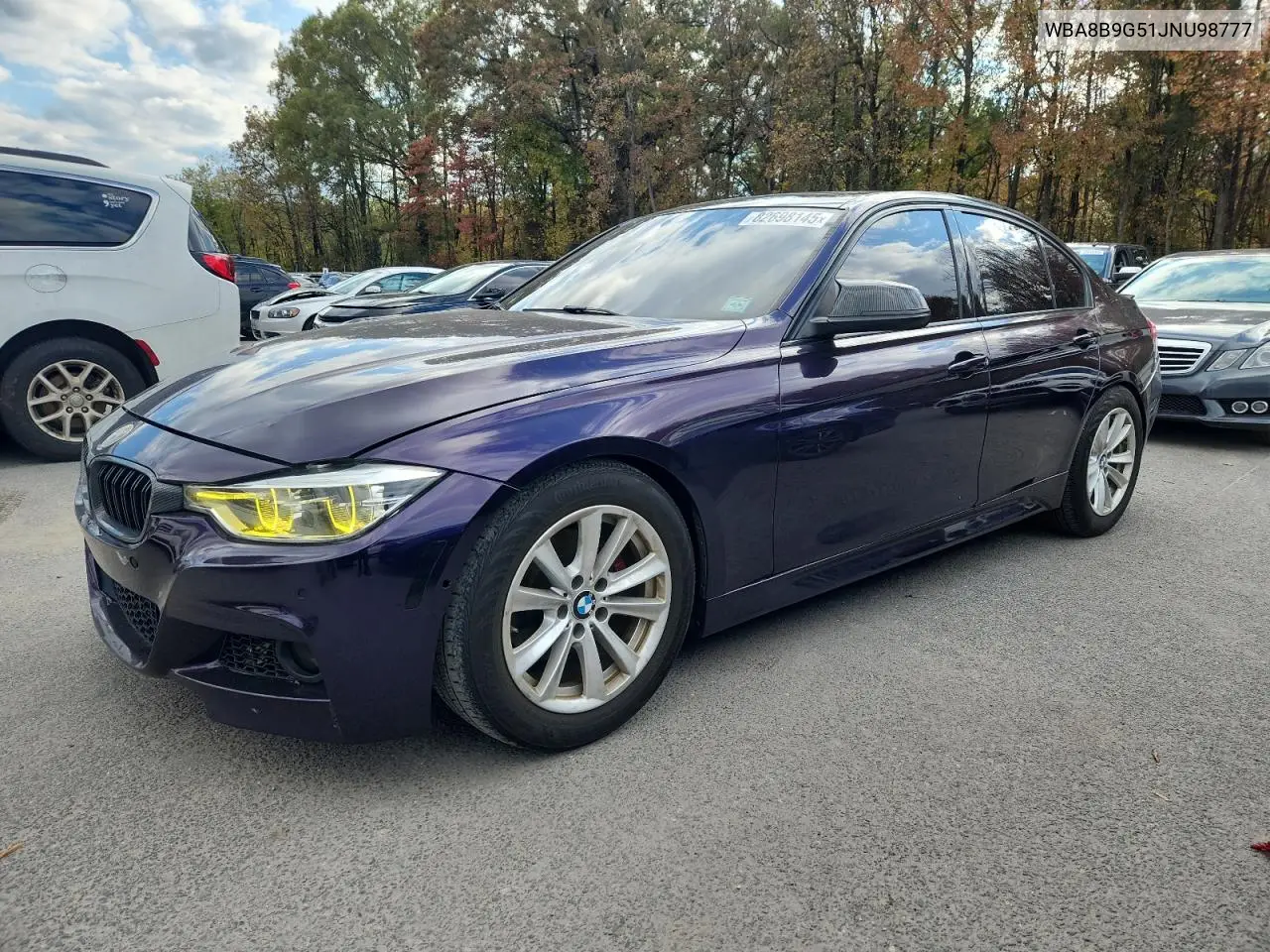 WBA8B9G51JNU98777 2018 BMW 330 I