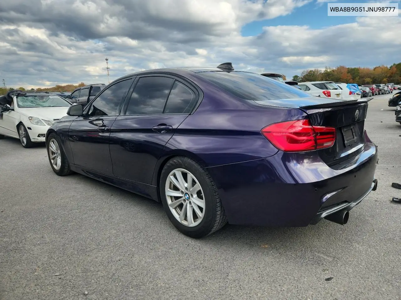 WBA8B9G51JNU98777 2018 BMW 330 I