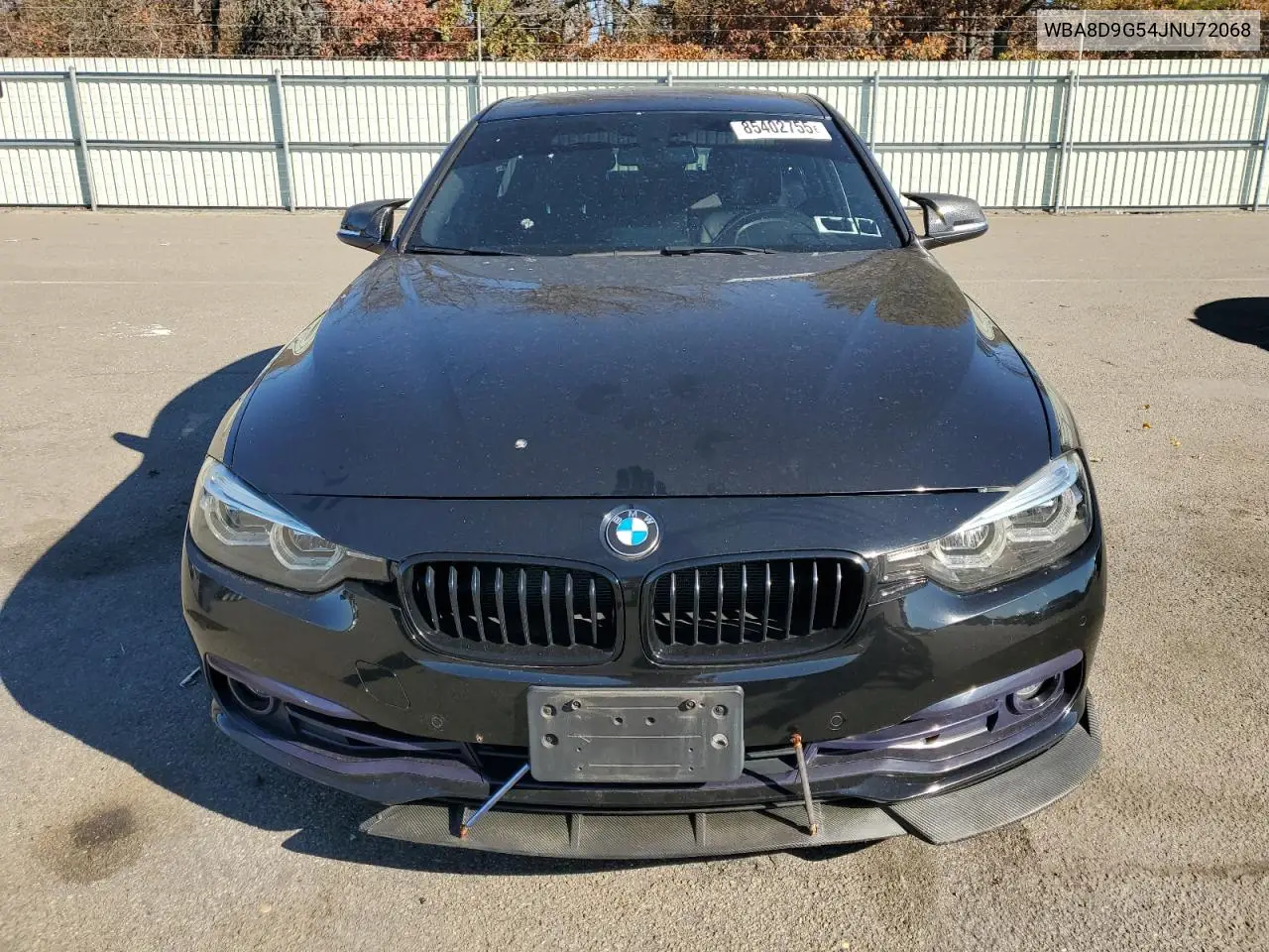 WBA8D9G54JNU72068 2018 BMW 330 Xi