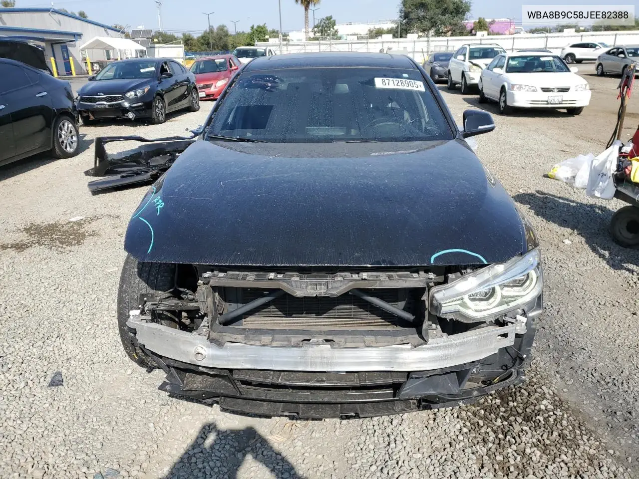 WBA8B9C58JEE82388 2018 BMW 330 I