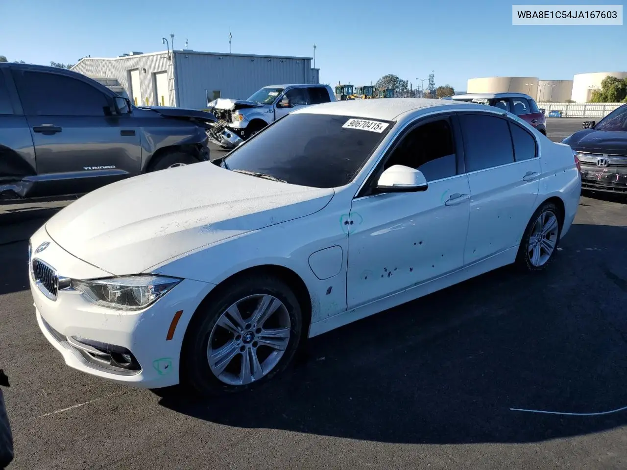 WBA8E1C54JA167603 2018 BMW 330E