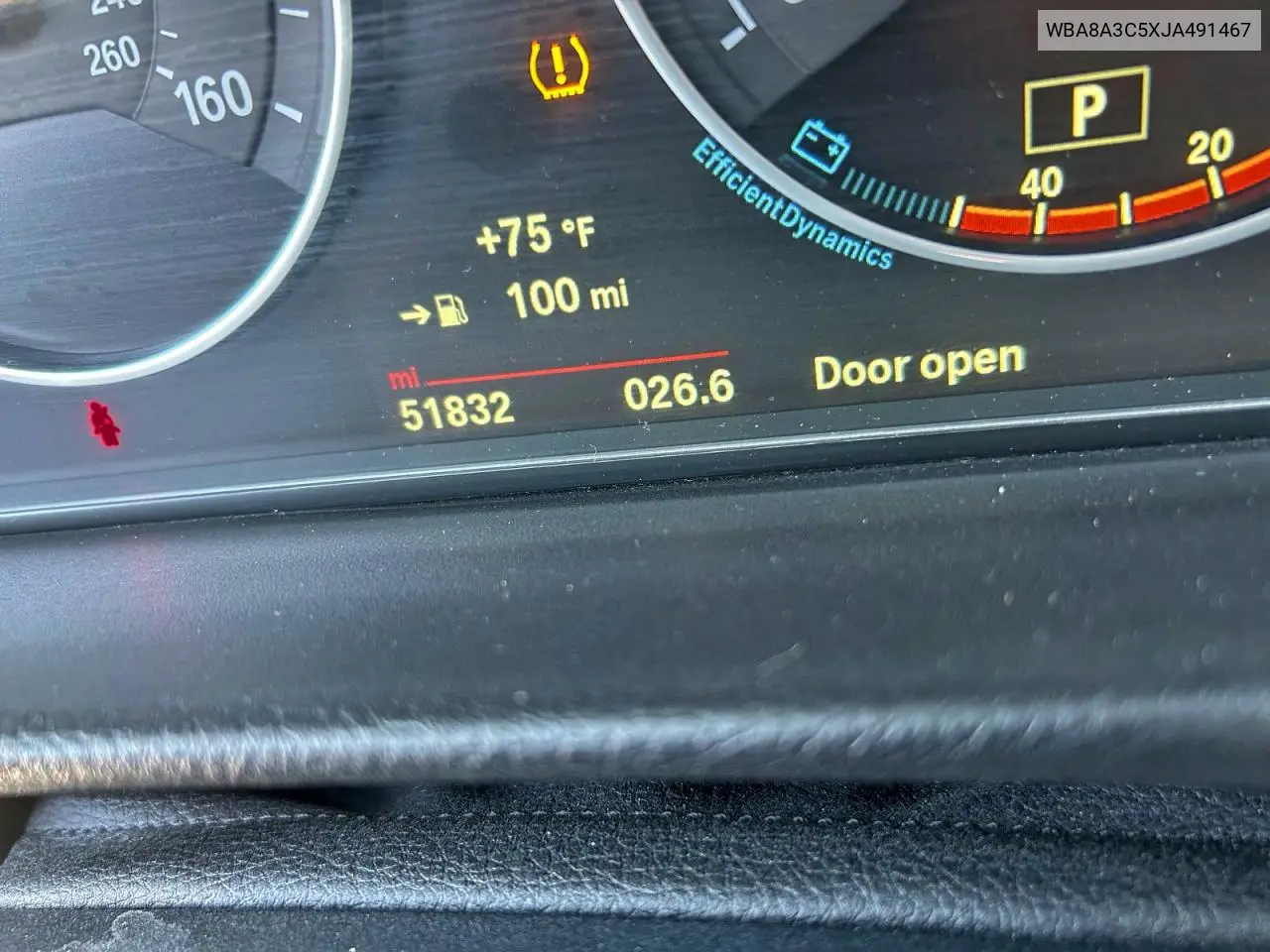 WBA8A3C5XJA491467 2018 BMW 320 Xi