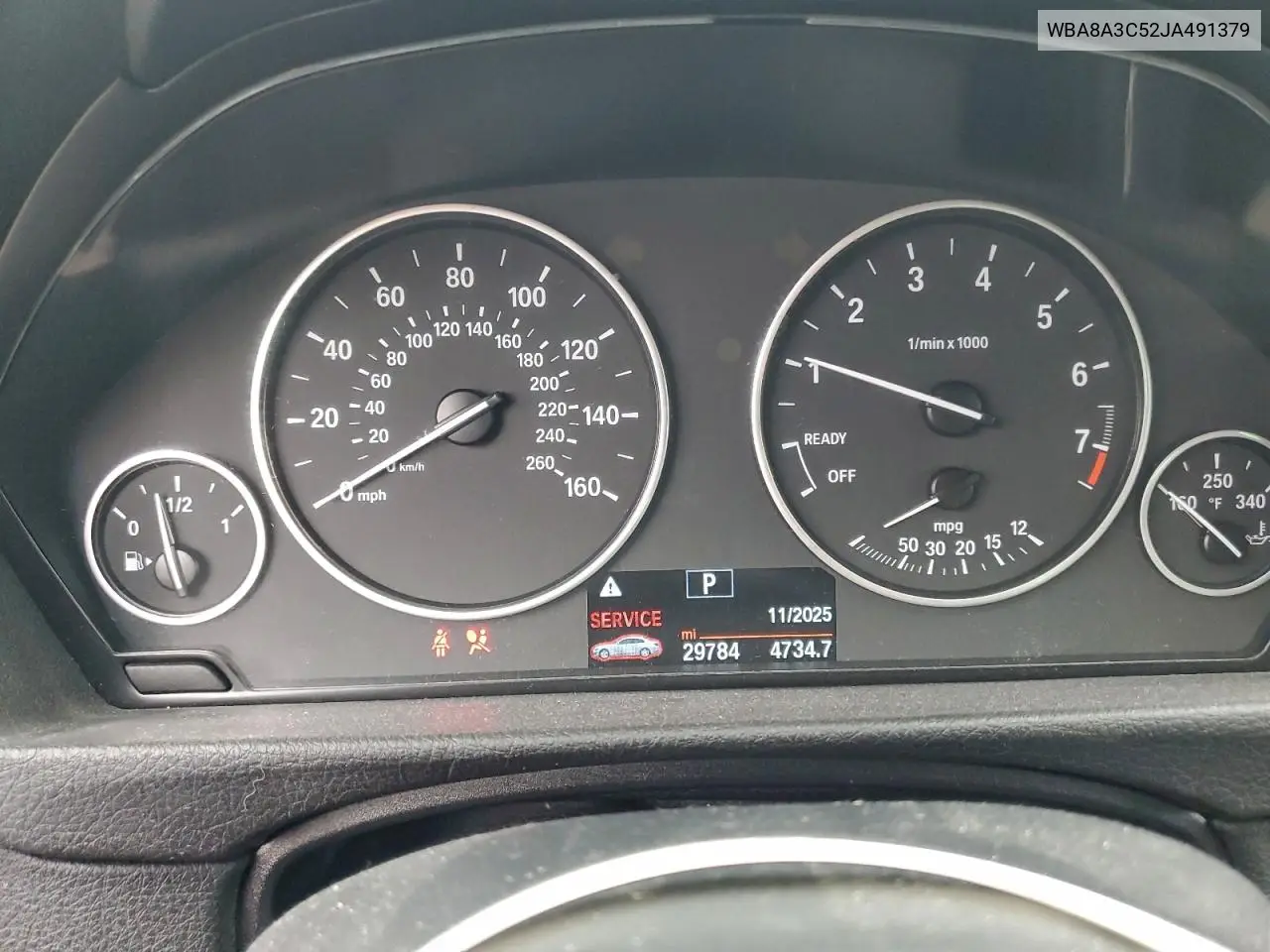 WBA8A3C52JA491379 2018 BMW 320 Xi