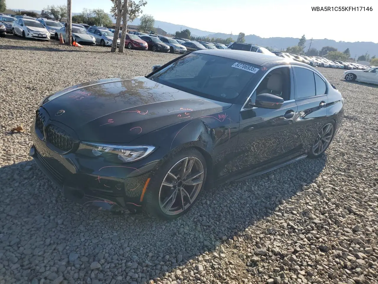 WBA5R1C55KFH17146 2019 BMW 330I