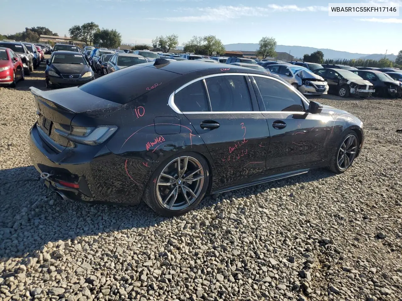 WBA5R1C55KFH17146 2019 BMW 330I