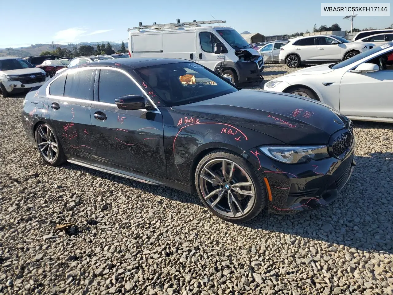 WBA5R1C55KFH17146 2019 BMW 330I