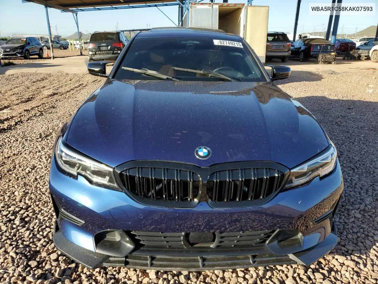 WBA5R1C58KAK07593 2019 BMW 330I