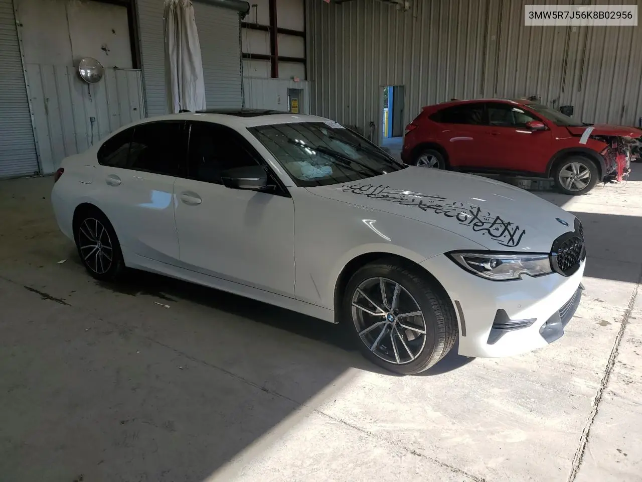 3MW5R7J56K8B02956 2019 BMW 330Xi