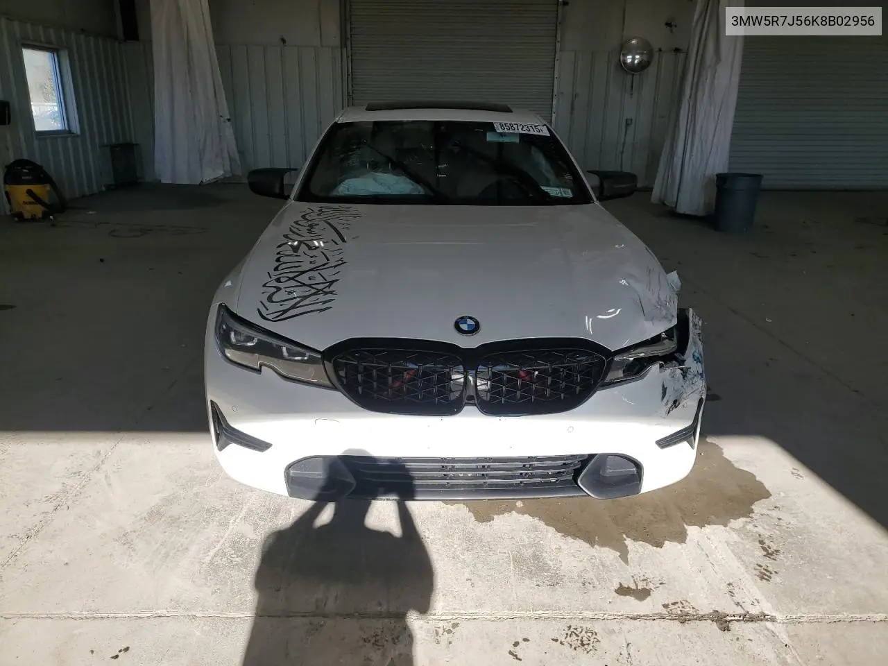 3MW5R7J56K8B02956 2019 BMW 330Xi