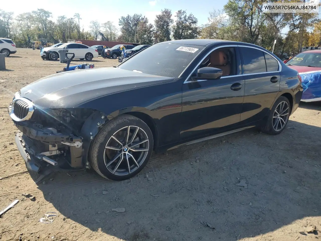 WBA5R7C54KAJ84784 2019 BMW 330Xi