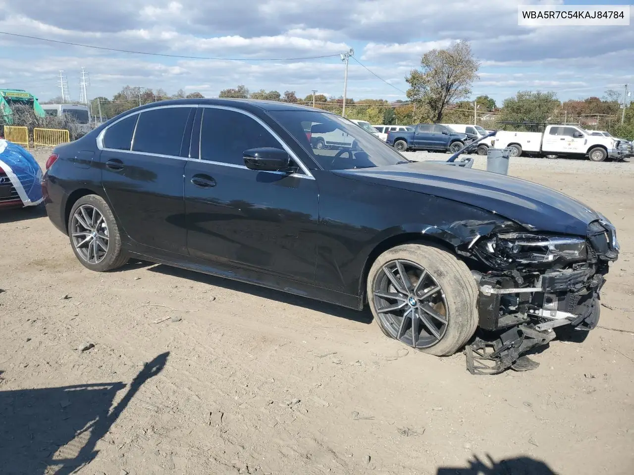 WBA5R7C54KAJ84784 2019 BMW 330Xi