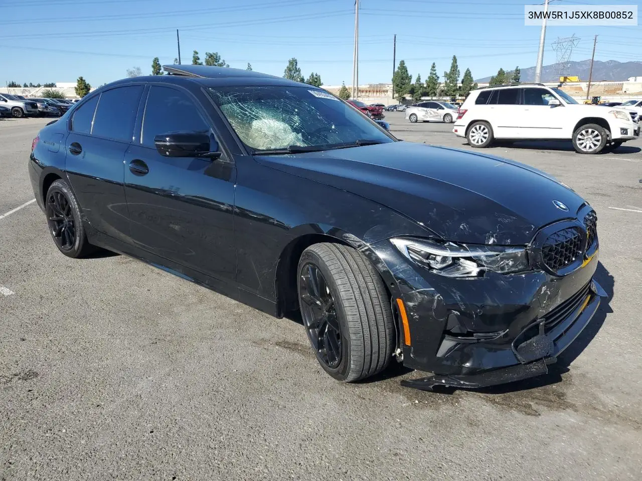 3MW5R1J5XK8B00852 2019 BMW 330I