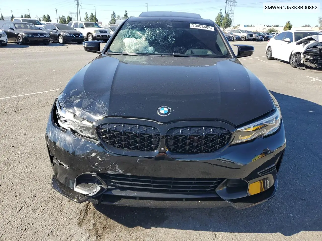 3MW5R1J5XK8B00852 2019 BMW 330I