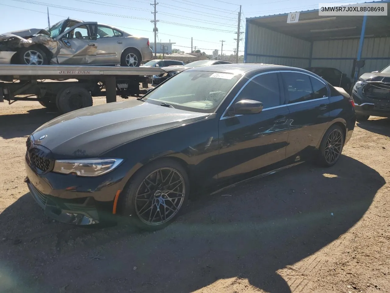 3MW5R7J0XL8B08698 2020 BMW 330Xi