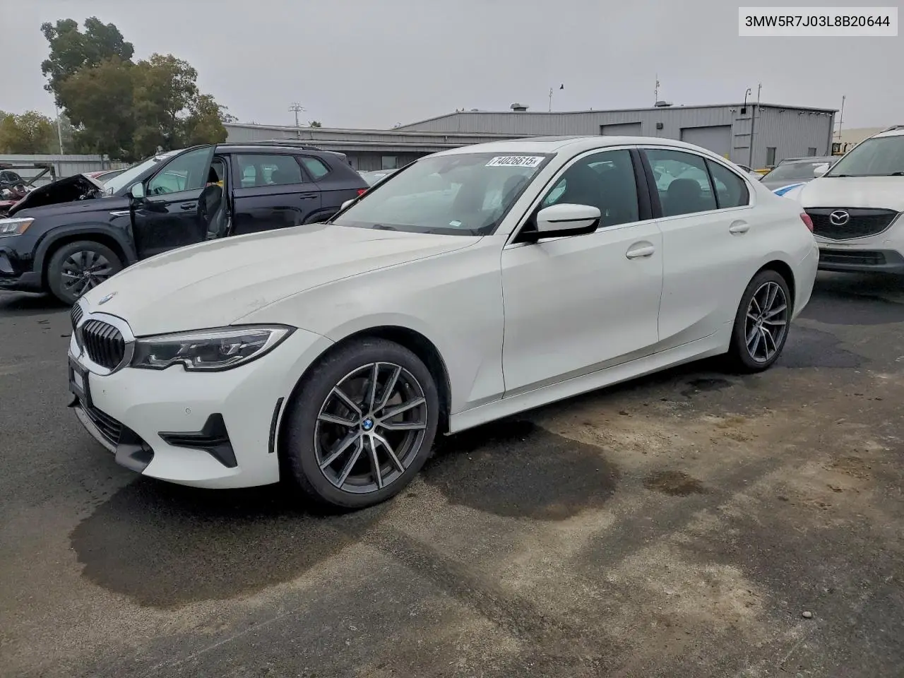 3MW5R7J03L8B20644 2020 BMW 330Xi