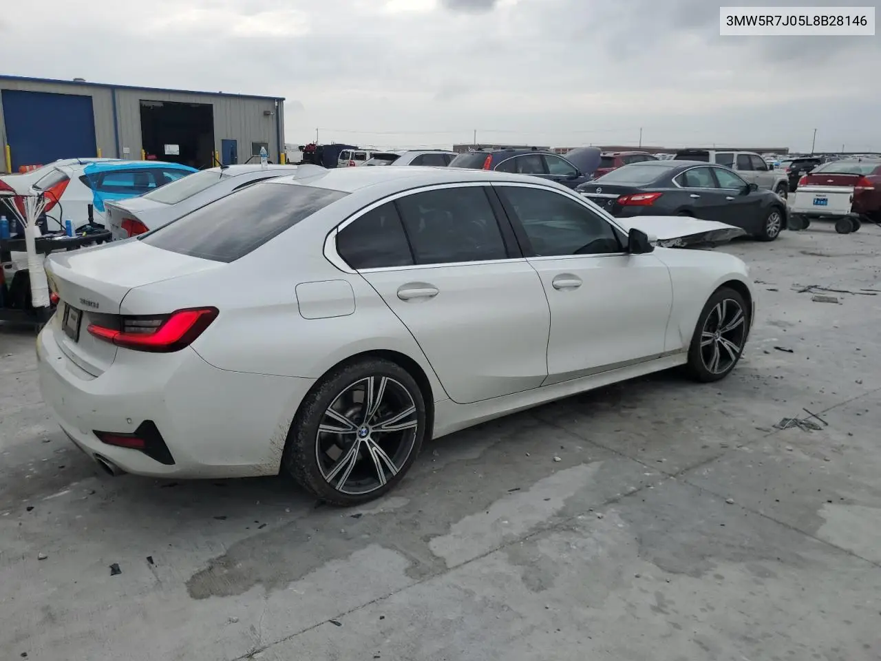 3MW5R7J05L8B28146 2020 BMW 330Xi