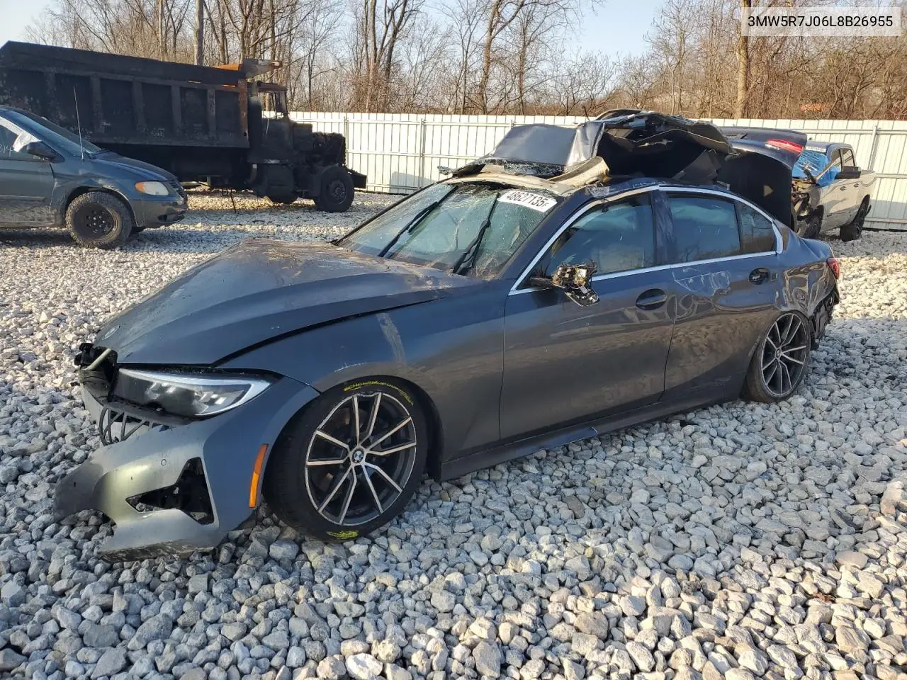 3MW5R7J06L8B26955 2020 BMW 330Xi