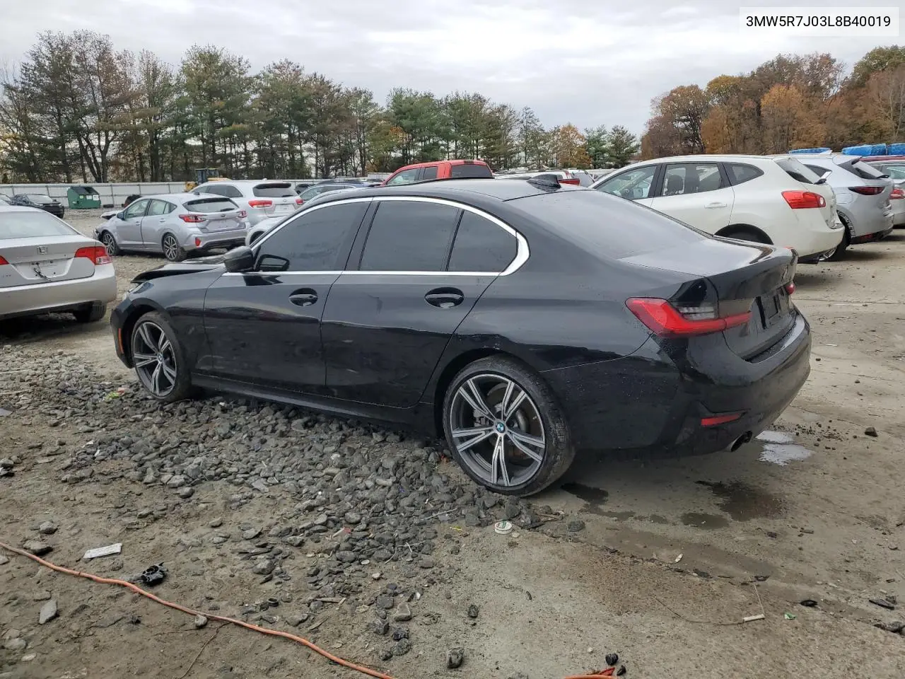 3MW5R7J03L8B40019 2020 BMW 330Xi