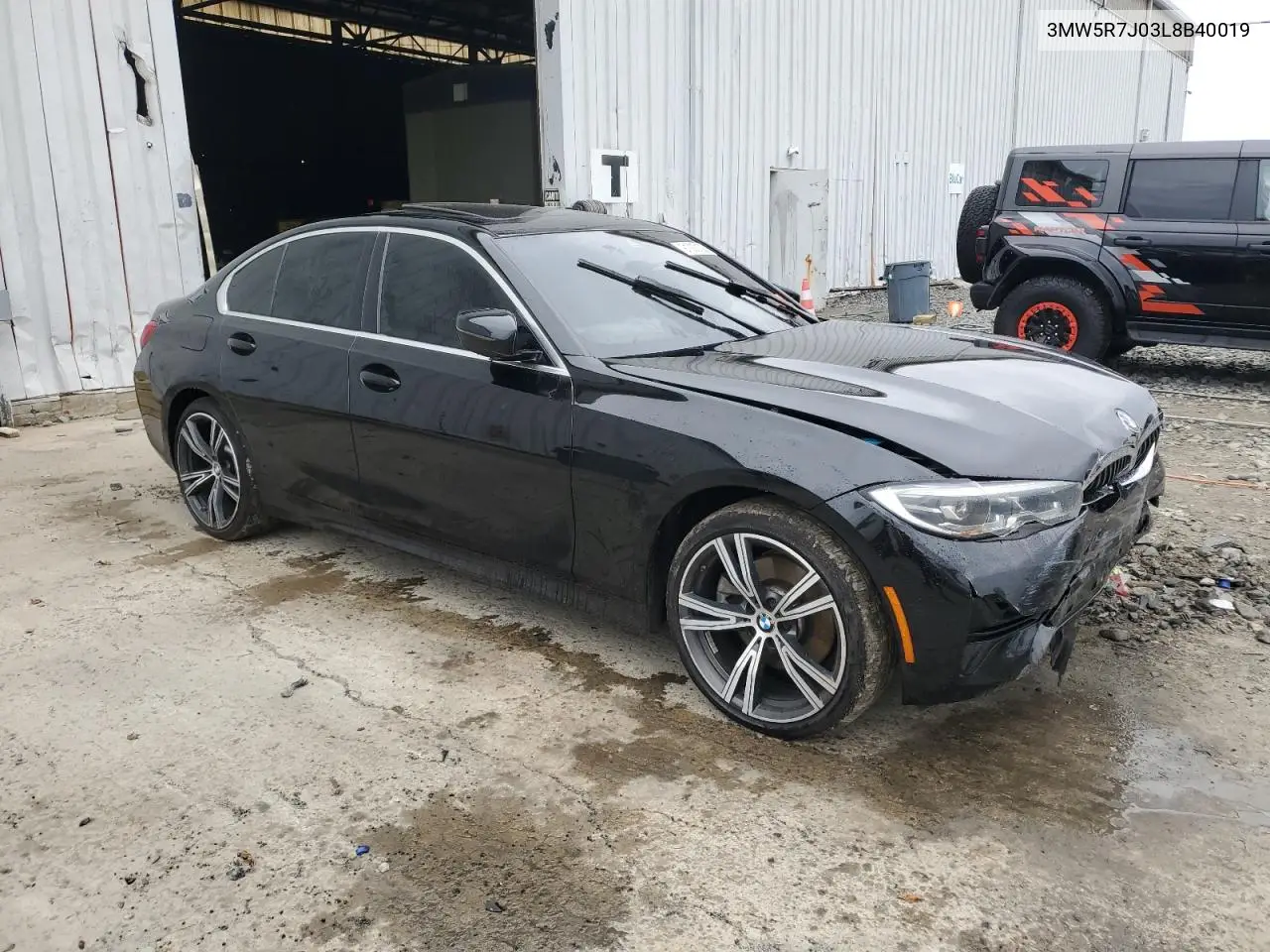 3MW5R7J03L8B40019 2020 BMW 330Xi