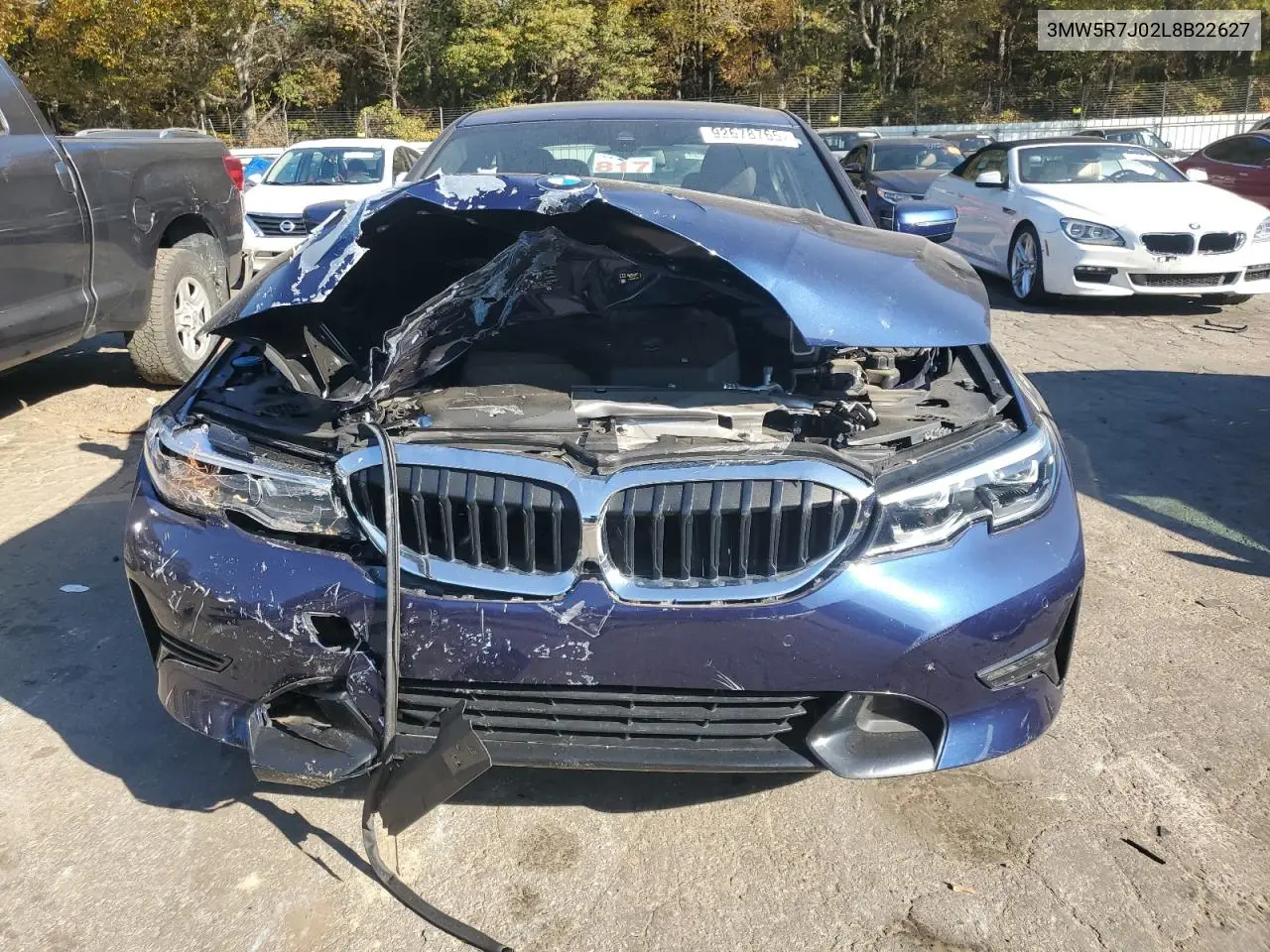 3MW5R7J02L8B22627 2020 BMW 330Xi