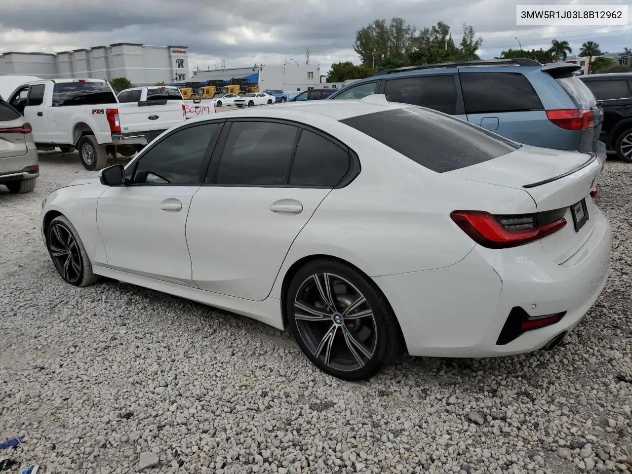 3MW5R1J03L8B12962 2020 BMW 330I