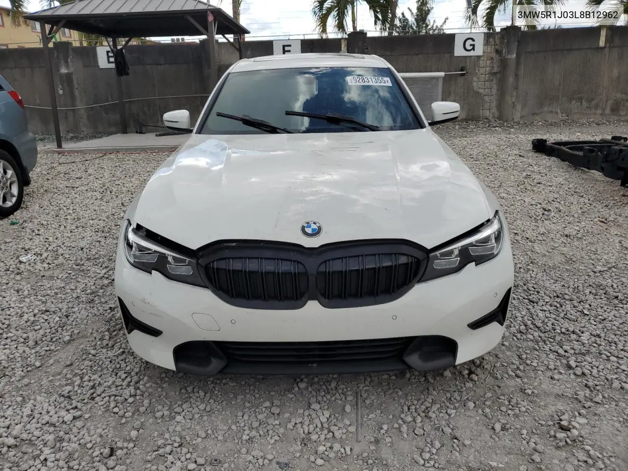3MW5R1J03L8B12962 2020 BMW 330I