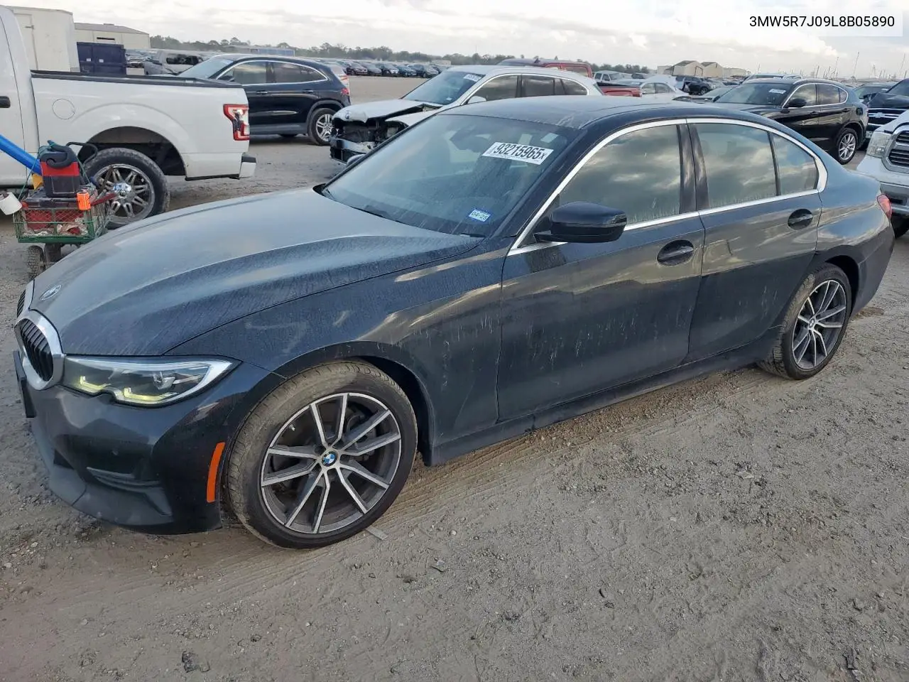 3MW5R7J09L8B05890 2020 BMW 330Xi