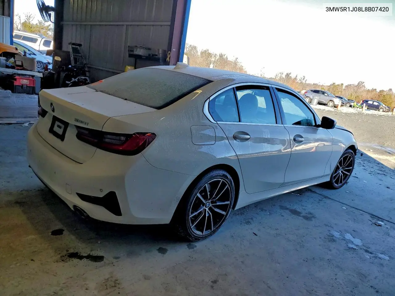 3MW5R1J08L8B07420 2020 BMW 330I