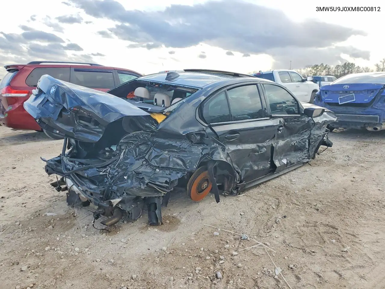 3MW5U9J0XM8C00812 2021 BMW M340Xi