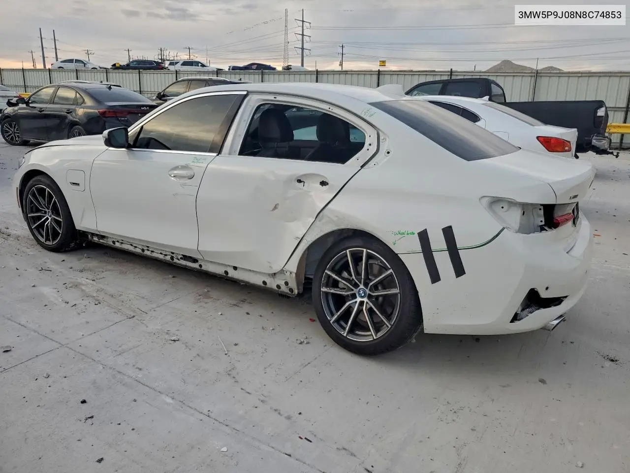 3MW5P9J08N8C74853 2022 BMW 330Xe