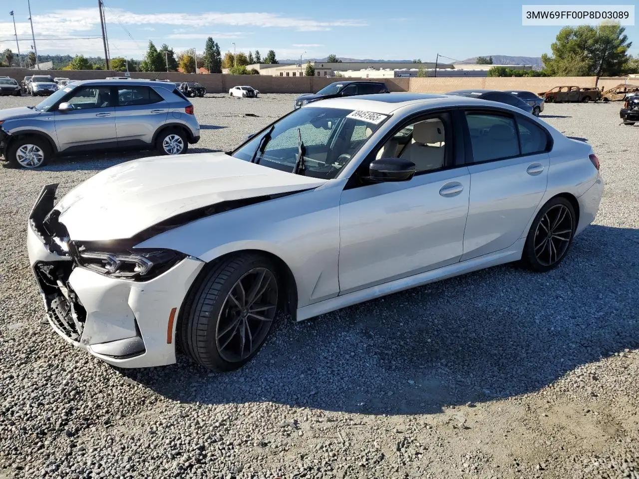 3MW69FF00P8D03089 2023 BMW 330I