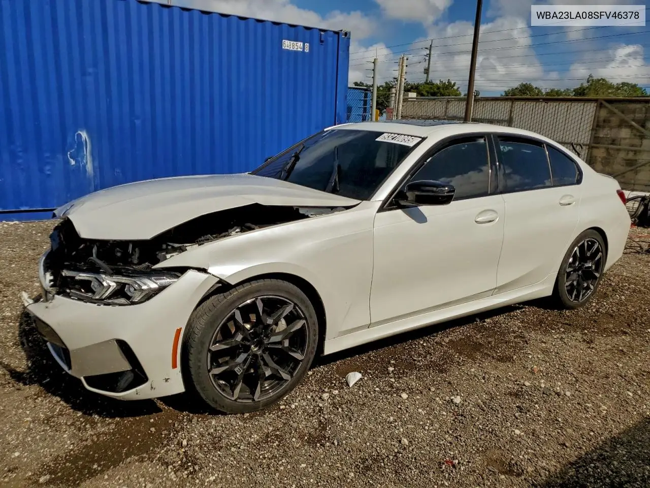 WBA23LA08SFV46378 2025 B M W 3 Series 4D Sedan 330I xDrive Msport