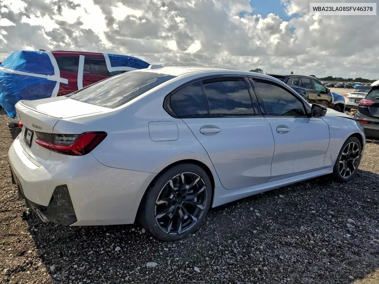 WBA23LA08SFV46378 2025 B M W 3 Series 4D Sedan 330I xDrive Msport