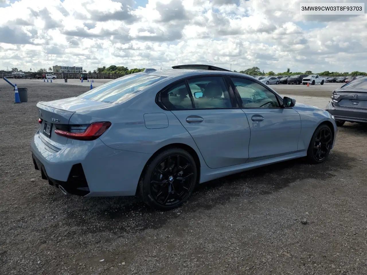 3MW89CW03T8F93703 2026 BMW 330Xi Msport