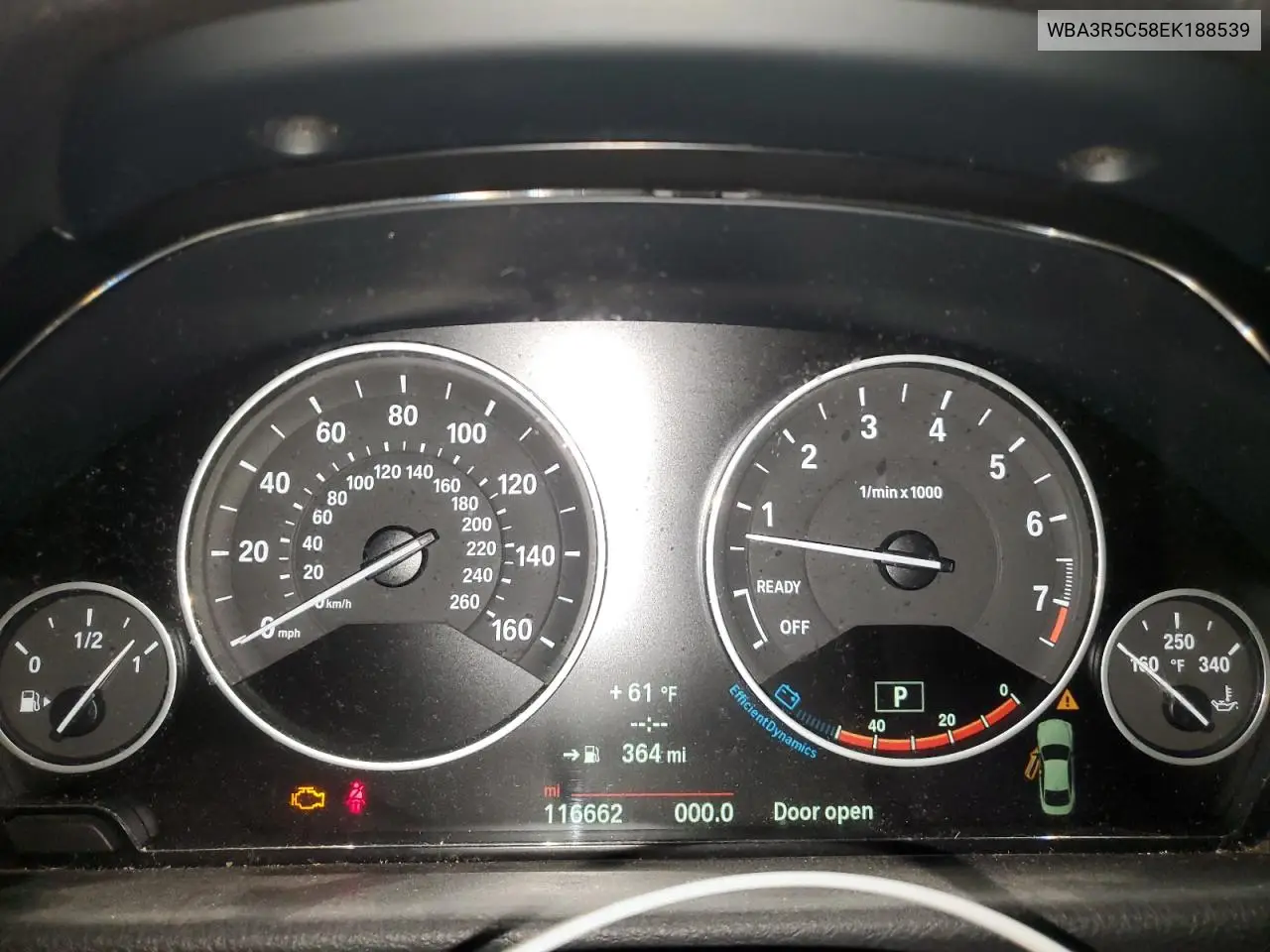 WBA3R5C58EK188539 2014 BMW 435 Xi