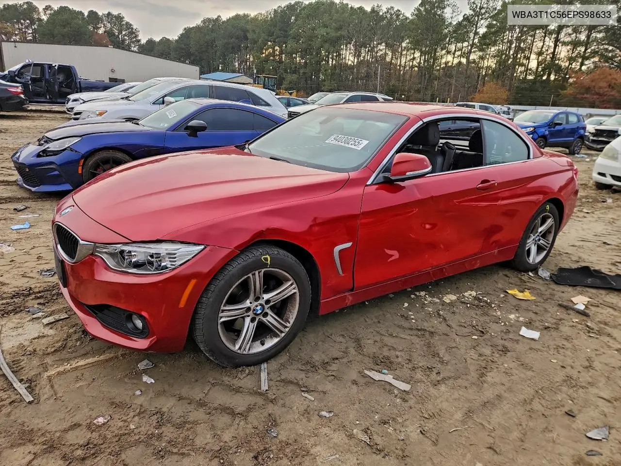 WBA3T1C56EPS98633 2014 BMW 428 Xi Sulev