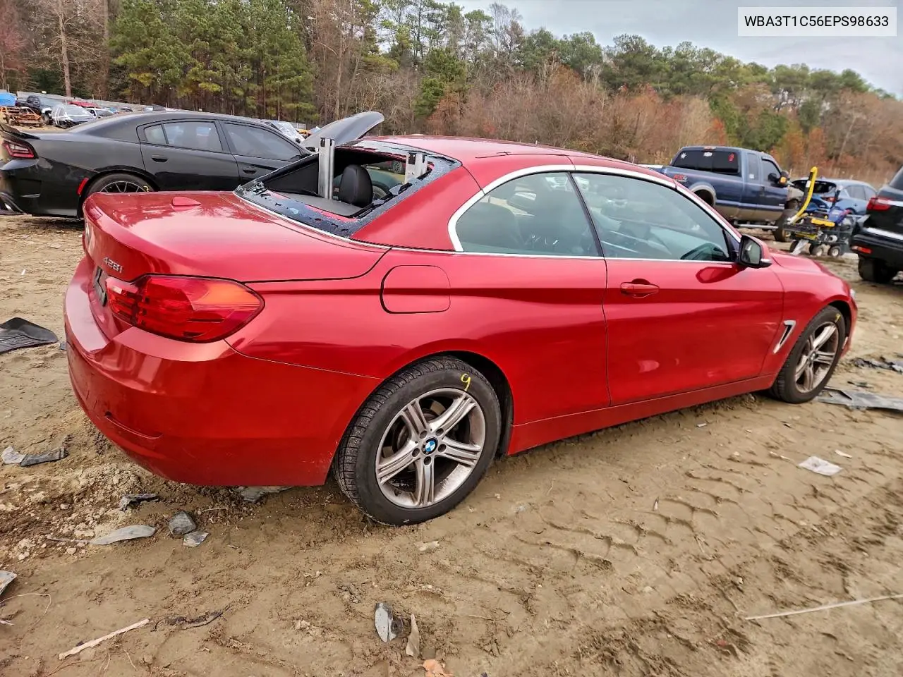 WBA3T1C56EPS98633 2014 BMW 428 Xi Sulev